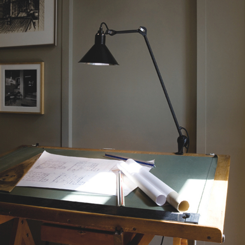 No. 201 lampe gras design arbejdslampe kontor belysning