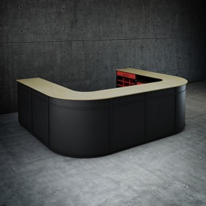 Reception - skranke - desk - kontor-Delta