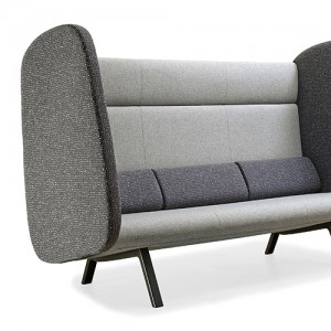 In -Duplo - kontorindretning – loungesaet-akistik