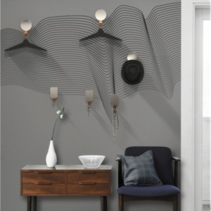 Kontortilbehoer - Unu – garderobe -knage