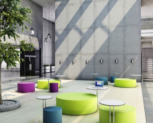 Call -lounge - kontorindretning – loungesaet – sofa