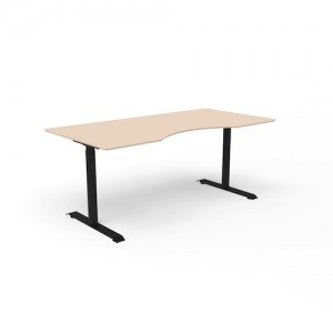 JAZZ-haevesaenkebord- arbejdsstation – kontor -sort stel