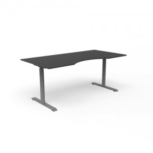 JAZZ-haevesaenkebord - sort - arbejdsstation – kontor