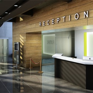 Reception - skranke - desk – kontor-Tempo