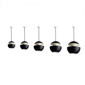 Here -pendel - design– belysning-sort-hvid