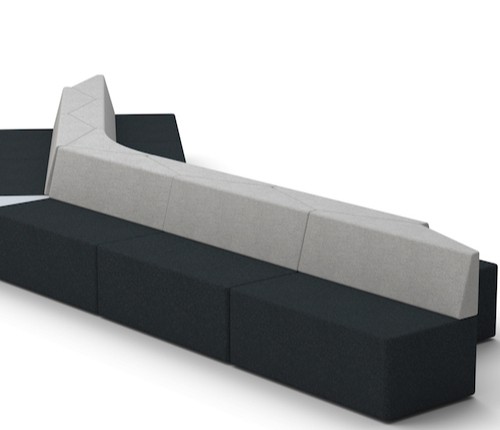 Manhattan-Modulsofa - lounge - kontorindretning - loungesaet