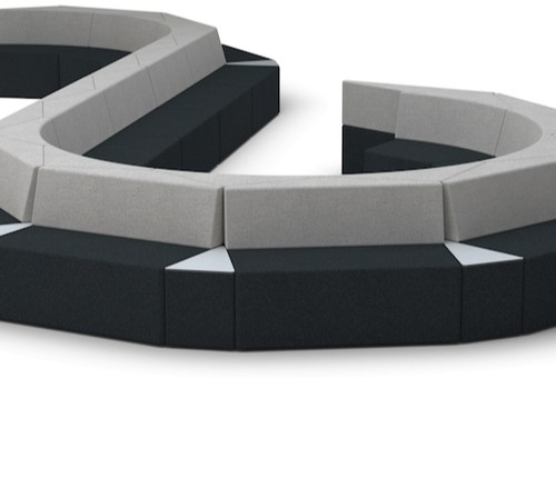 Manhattan-Modulsofa - lounge - kontorindretning - loungesaet