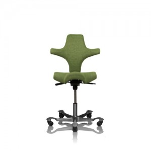 Haag-Capisco– ergonomi – skrivebordsstol-groen