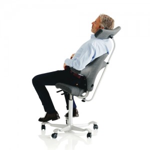 Kontorstole -Haag-arbejdsstol – ergonomi –Capisco