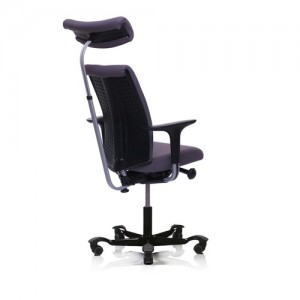 Haag-H05-Kontorstole - arbejdsstol – ergonomi - armlaen-chefstol-nakkestøtte