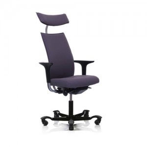 Haag-H05-Kontorstole - arbejdsstol – ergonomi - armlaen-chefstol-nakkestøtte