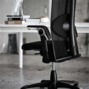 H09-Kontorstole - arbejdsstol – ergonomi - armlaen-nakkestoette
