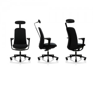 Haag-SoFi - arbejdsstol – ergonomi -armlaen - nakkestoette