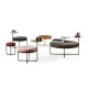 Shima-sofa - lounge - kontorindretning – sidebord-puf