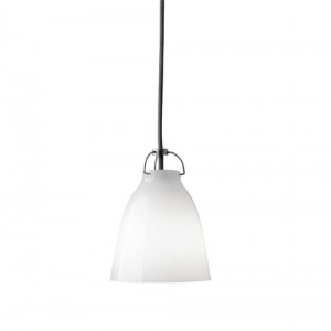 Caravaggio-hvid -pendel - design– belysning-spisebordslampe