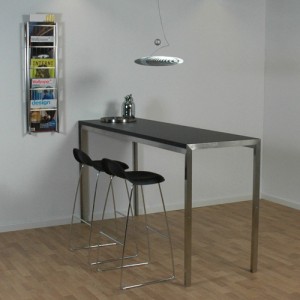 Barbord – hoejbord - S -sort