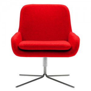 Coco - kontorindretning – loungesaet - laenestol-orange