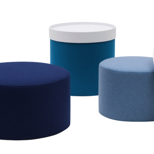 Drum-Puf - lounge - kontorindretning – loungesaet