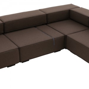 Universal-Modulsofa - lounge - kontorindretning – loungesaet