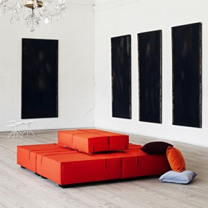 Universal-Modulsofa - lounge - kontorindretning – loungesaet