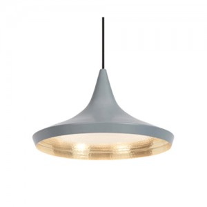 Beat -pendel - design– belysning-blaa