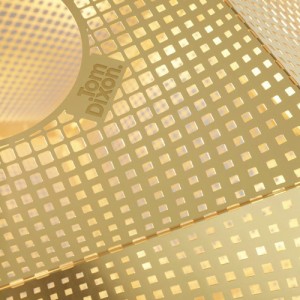 Lamper -pendel -Etch-guld