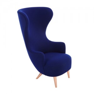 Wingback – loungesaet – laenestol-blaa
