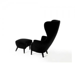 Tom Dixon - Wingback - Kontorindretning - Loungemoebler - Loungesaet-7 lounge - kontorindretning – Wingback– laenestol-sort