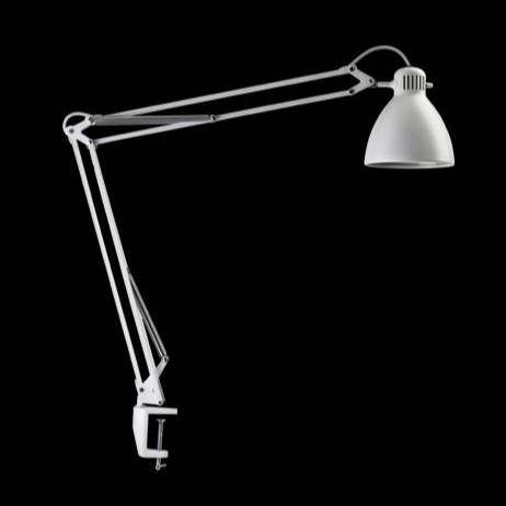 L1 L1 LED - Design skrivebordslampe i hvid, sort alugrå