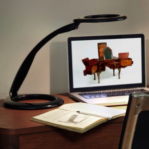 360-Skrivebordslampe - Skrivebordslamper - Kontormoebler - Bordlampe– belysning -