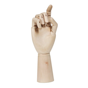 HAY---Kontortilbehoer---Kontormoebler---Wooden-Hand-Forearm