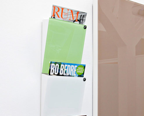 Chat-Board---Magazine-Rack---Glastavler---Tavler---Magasinholder---Kontortilbehoer