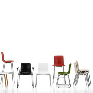 Vitra---HAL---Sledge---Konferencestol-kantinestol
