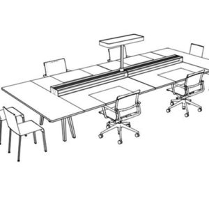 Vitra - Joyn - Skrivebord - Computerbord - Kontormoebler - Design