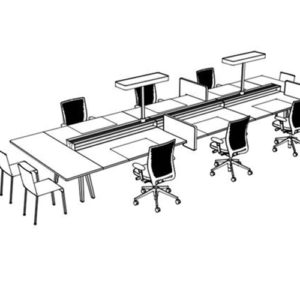 Vitra - Joyn - Skrivebord - Computerbord - Kontormoebler - Design
