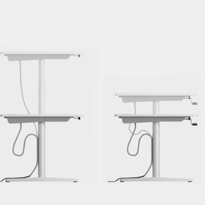 Vitra - Tyde - Haevesaenkebord - Skrivebord - Kontormoebler - Design